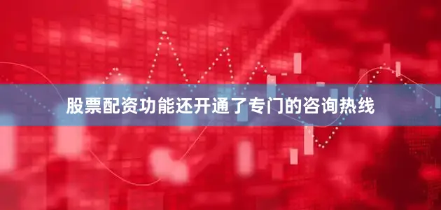 股票配资功能还开通了专门的咨询热线